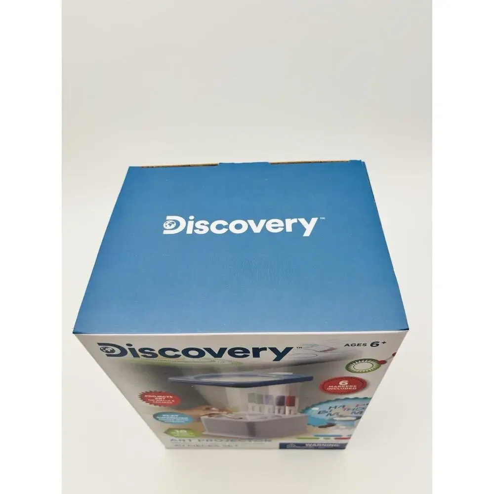 New Discovery Kids Toy Art Sketcher Projector Drawing With Markers NIOB